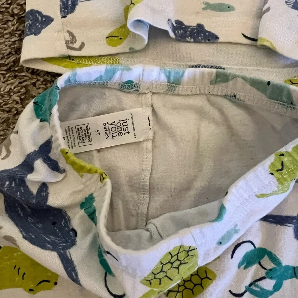 Kids sea creatures Pajama Set